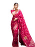 Vasthrlay Banarasi Kanjivaram Wedding Pari 165 Saree With Blouse Piece