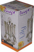 Parage 24 Pieces Lily Cutlery Set Stainless Steel With Stand