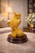 Parvatveda Owl Showpiece Statue with Books & Feather | Owl Figurine for Home Decor