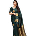 Vasthrlay Banarasi Kanjivaram Kanchipuram Kerigola Saree With Blouse Piece