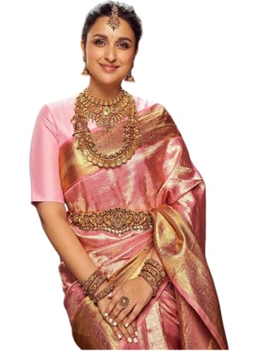 Vasthrlay Banarasi Unstitched Saree
