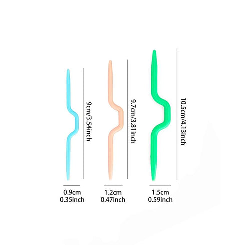 ABS Plastic Cable Stitch Knitting Needles