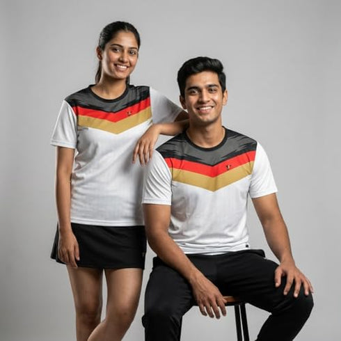Yourjersey Germany Style Football Custom Jersey For Men Women Boys Kids |Custom Team Jersey With Name & Number| Personalised T Shirt