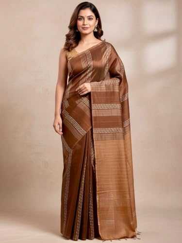 Vasthrlay Black Bhagalpuri Saree