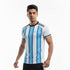 Yourjersey Argentina Home Football Jersey 2026 | White And Light Blue Custom Name & Number Print Fan Personalised T-Shirt Sizes | Kids And Adult