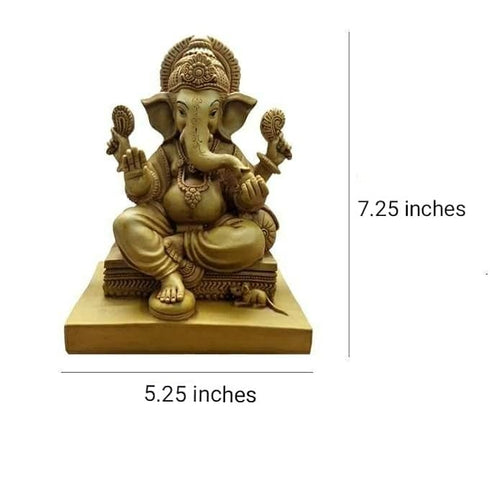 Claysphere Nadaprathishta Ganesha Silicone 3D Mould (Big)