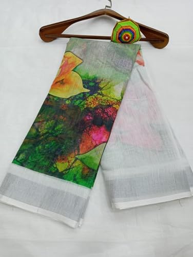 Vasthrlay Women's Banarasi Kanjivaram Wedding Saree With Blouse Piece