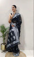 Vasthrlay Banarasi Unstitched Saree