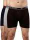 Dixcy Scott Men Navy Blue & Grey Melange Pack Of 3 Solid Pure Cotton Trunk