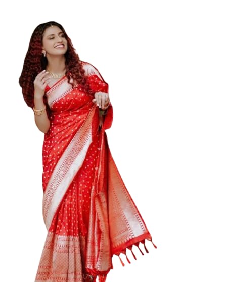 Vasthrlay Kanjivaram Unstitched Saree