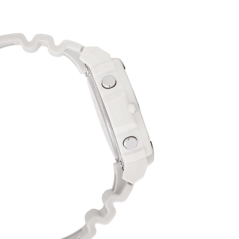 Casio Unisex Resin Digital White Dial Watch-Lws-2200H-8Avdf Band Color-White