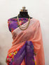 Vasthrlay Banarasi Kanjivaram Wedding Flowerjaal Saree With Blouse Piece