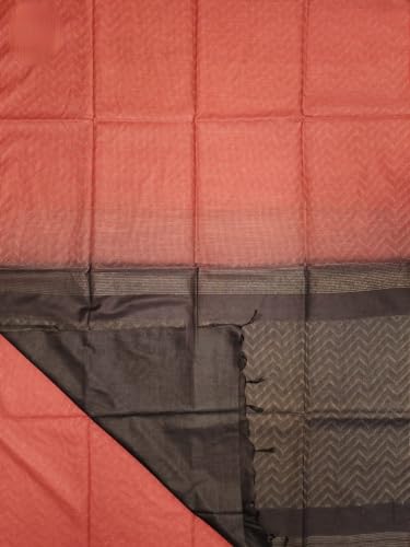 Vasthrlay Brown Bhagalpuri Saree