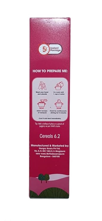 HUNGRY KOALA Ragi & Banana Cereal