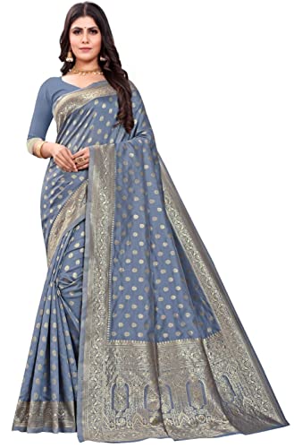 Vasthrlay Banarasi Kanjivaram Wedding Paithani Saree With Blouse Piece