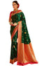 Vasthrlay Green Kanjivaram Saree