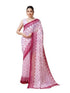 Vasthrlay Red Unstitched Saree