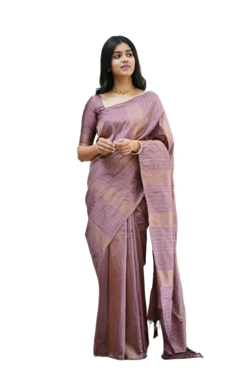 Vasthrlay Banarasi Unstitched Saree