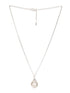 Clara 925 Sterling Silver Real Pearl Pendant chain
