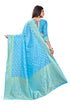Vasthrlay Banarasi Kanjivaram Wedding Paithani Saree With Blouse Piece