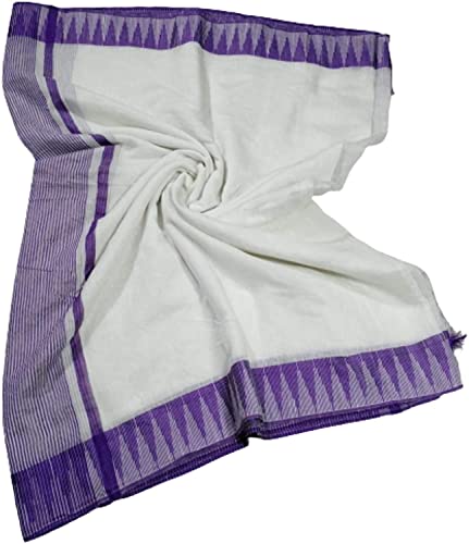 Vasthrlay Handloom Bhagalpuri Blouse Purple