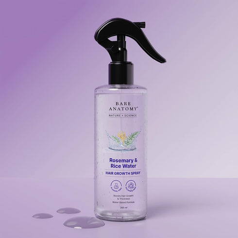 Bare Anatomy Nature x Science Rosemary Water Spray for Hair Growth