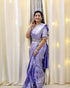 Vasthrlay Banarasi Kanjivaram Kanchipuram Shiv 1 Saree With Blouse Piece