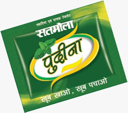 Satmola Chatpati Pudina Digestive Tablets (Pack of 4)