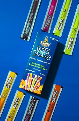Skippi Ice Pops All Flavor Box of Skippi Natural Ice Pops