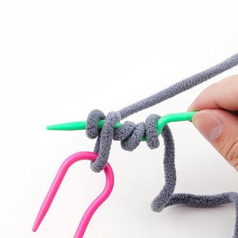 ABS Plastic Cable Stitch Knitting Needles