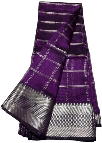 Vasthrlay Nr Handloom Banarasi Lavender Purple