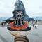 JD FRESH 5.5 Inch Adiyogi Statue with Rudraksh Mala