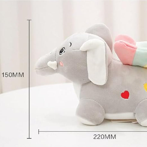 Baby Elephant Soft Toy Teddy Plush with Wings