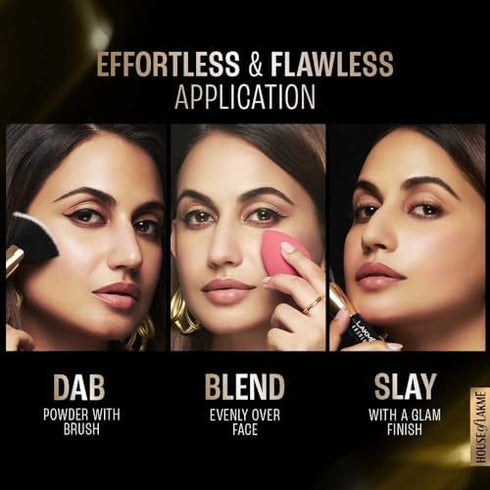 Lakme Rose Face Powder With Sunscreen | Warm Pink
