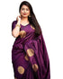 Vasthrlay Banarasi Kanjivaram Kanchipuram Kerigola Saree With Blouse Piece