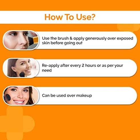 The Derma Co 100% Mineral Powder Sunscreen with SPF 50