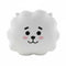 MINISO BT21 RJ Head-Shaped Plush Pillow 16 Inch