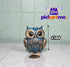 Evil Eye Owl Statue for Good Luck l Feng Shui & Vastu II Evil Eye II Showpiece for Home Decor