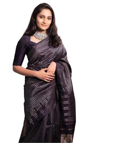 Vasthrlay Banarasi Traditional Unstitched Saree