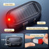 Solar Power Simulated Dummy Alarm Security Light Self Adhesive Fake Alarm LED