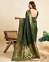 Vasthrlay Banarasi Kanjivaram Kanchipuram Pari 160 Saree With Blouse Piece
