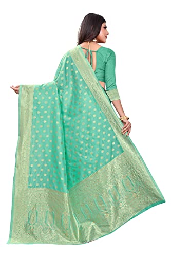 Vasthrlay Banarasi Kanjivaram Wedding Paithani Saree With Blouse Piece