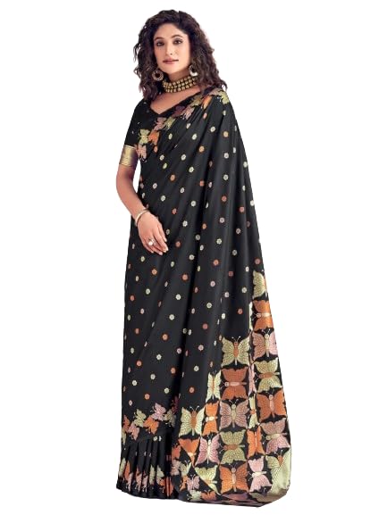 Vasthrlay Purple Kanjivaram Saree