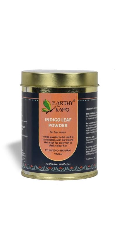 Earthy Sapo All Natural Indigo Leaf Powder