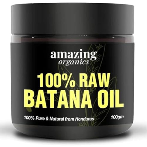 AmazingOrganics Raw Batana Oil Pure Unprocessed for Hair