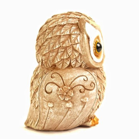 The Spiritual Living Resin Owl Statue for Good Luck | Showpiece | Vastu Feng Shui