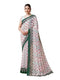 Vasthrlay Red Unstitched Saree
