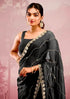 Vasthrlay Green Embroidery Saree