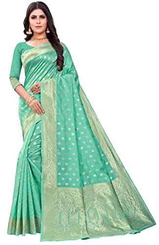Vasthrlay Banarasi Kanjivaram Wedding Paithani Saree With Blouse Piece