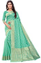 Vasthrlay Banarasi Kanjivaram Wedding Paithani Saree With Blouse Piece